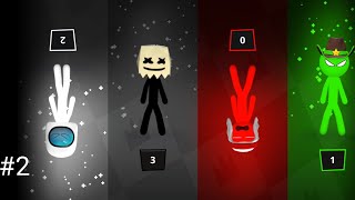 Stickman party funny moments | #2 #2024 #stickman #stickmanparty #subscribe