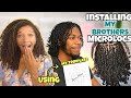 DIY MICROLOCS INSTALL | Interlock Method | Starter Locs | Can we consider these BROTHERLOCKS?...