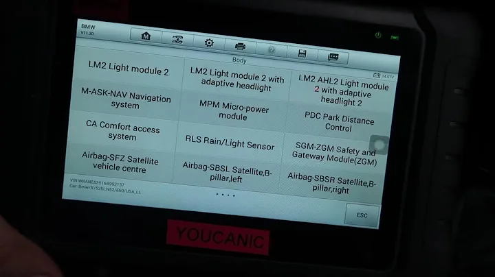 Troubleshooting SGM, ZGM, and Gateway Module Issues on a BMW