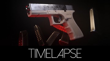 Glock | Modelling Timelapse | Game Ready | Blender | By JDReach