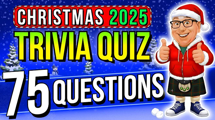 2025 CHRISTMAS QUIZ - Pub Quiz 🎄 75 Festive Xmas Trivia Questions!