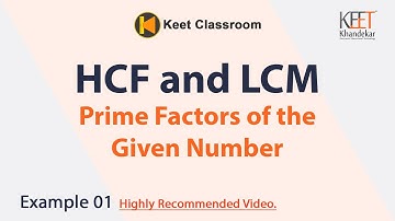 How to find prime factors of the given number | (Ex-1)