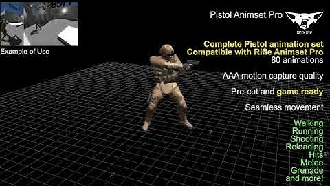 Unity - Pistol Animset Pro