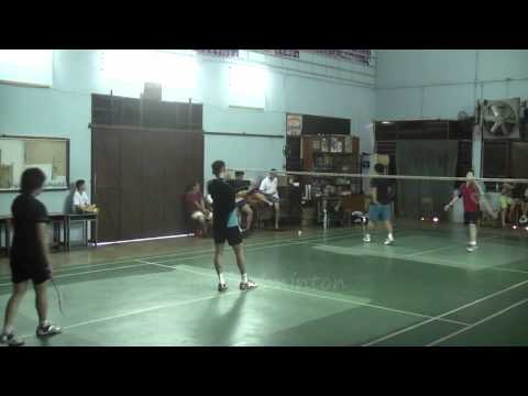 Lee Chong Wei vs Chin Ee Hui ( 4 player from a sam...