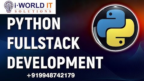 Python Full Stack Training  in Bangalore | Python Full Stack Demo #1 Full Stack Bangalore 9948742179