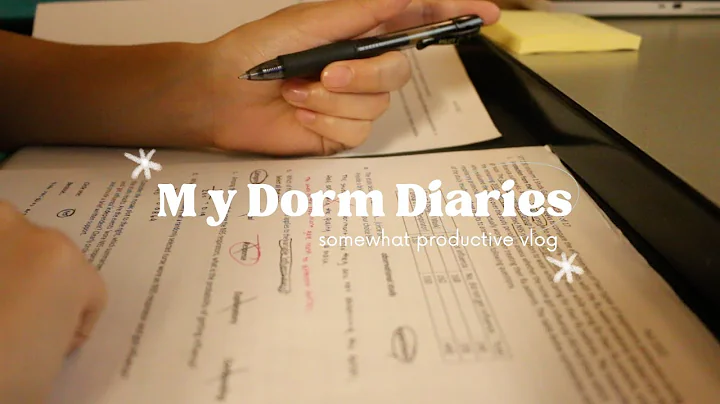 My Dorm Diaries | Finals week, studying, and dorm ...