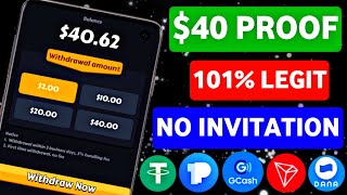 $40 LIVE PROOF||TOP RICH NEW EARN APP|TRX,PAYPAL, USDT,GCASH,DANA|HOW TO MAKE MONEY ONLINE screenshot 2