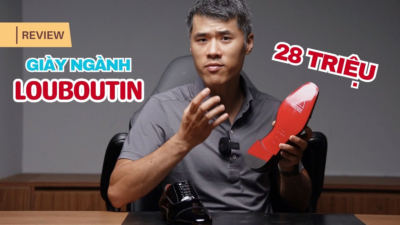 Đôi giày ngành louboutin oxford trị giá 28 triệu có gì đặc biệt ?