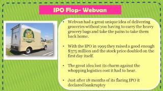Biggest IPOs Flops in History