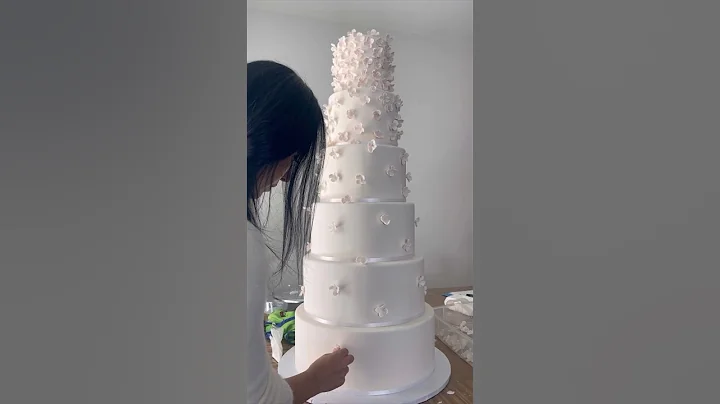 Making my sisters wedding cake! How did it turn out?