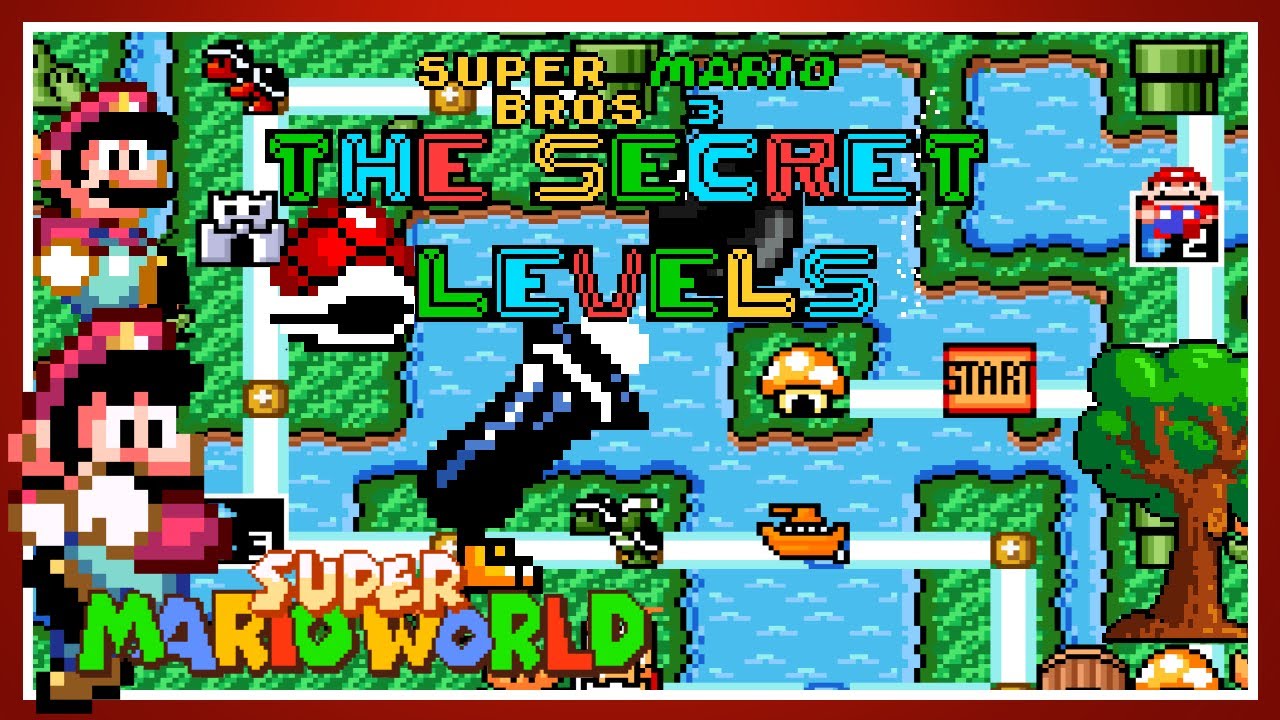 Super Mario Bros 3 The Secret Levels Demo Smw Hack Youtube