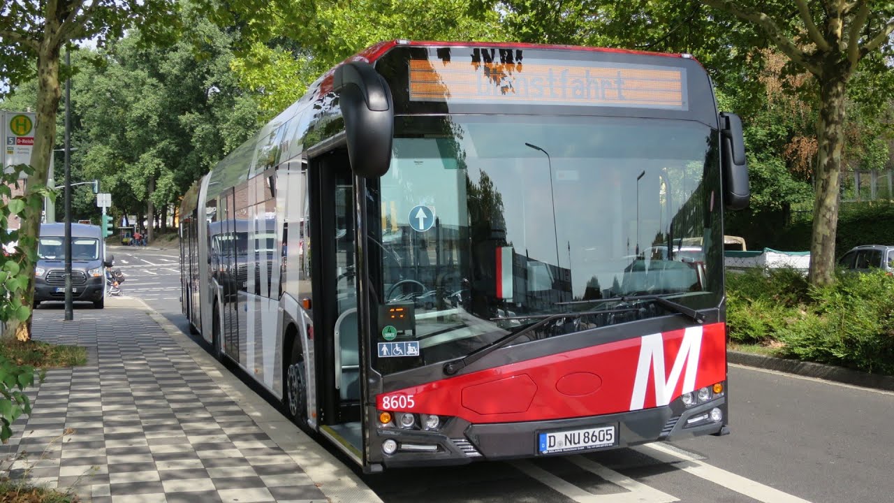 [Sound] Bus Solaris Urbino 18 IV | #8605 | Rheinbahn AG Düsseldorf