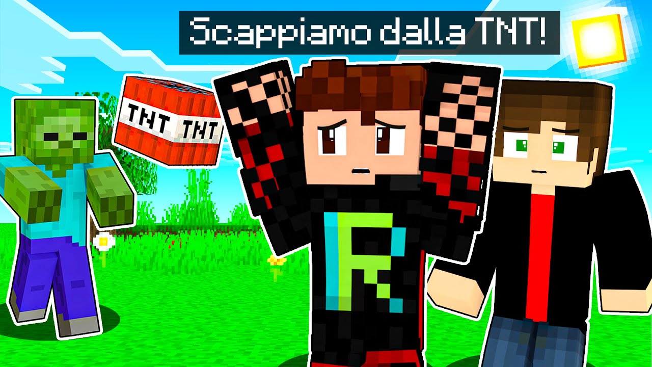Minecraft, Ma I Mobs CI LANCIANO LA TNT ADDOSSO! - Minecraft Ma
