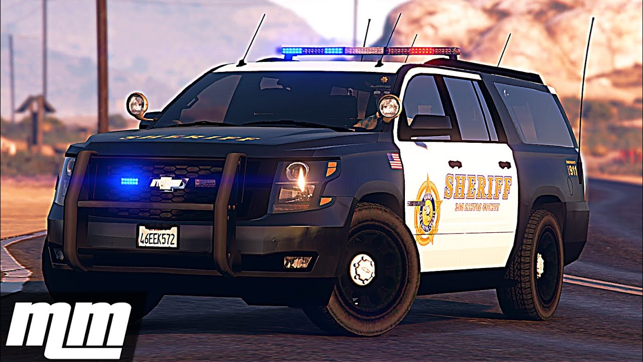 GTA 5: LSPDFR Sheriff Patrol - 2015 Chevy Suburban! 