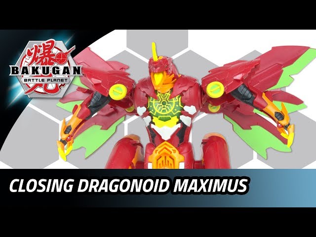 How To Fold Dragonoid Maximus  Bakugan Battle Planet 