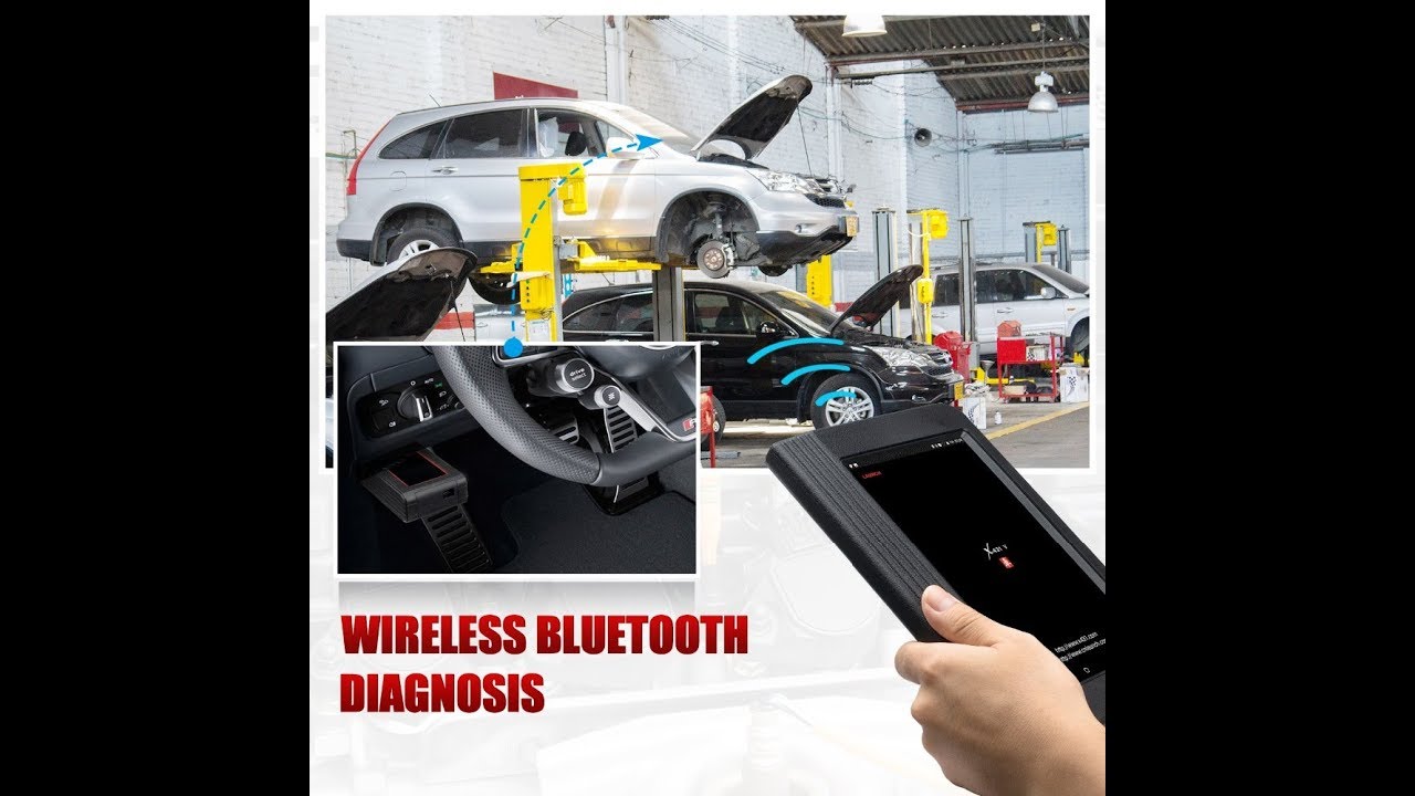 X100 PAD2 Pro Professional OBD2 Car Diagnostic Tool with key programmer