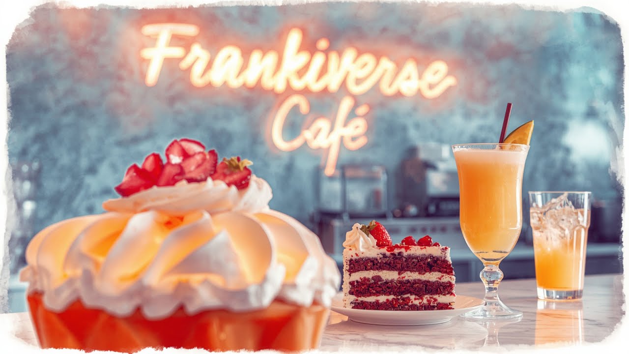 FrankiVerse Cafe | Infinite Waiting Room | Wall Art Live Stream | Study, Work, Relax, Chill