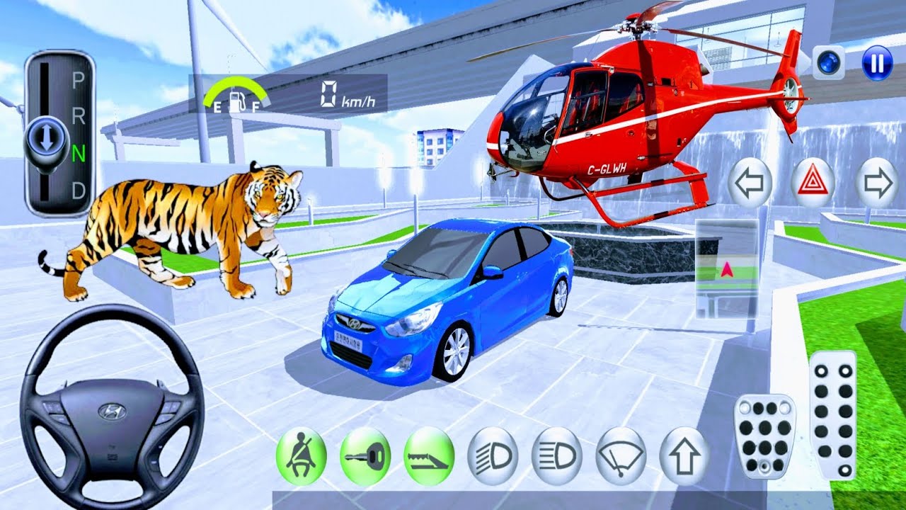 3D Driving Class Simulator On the Road With New Car Android Gameplay ...