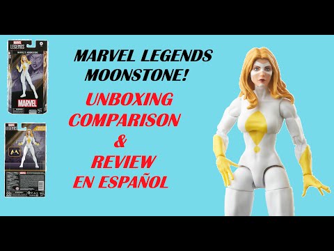 Marvel Legends Moonstone figura de acción revisión en español