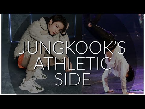 Jungkook's athletic side