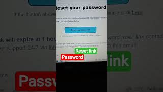 Password Reset link trick #passwordreset