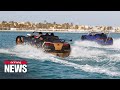 Three Egyptians create car-like speed boats that can drive on water