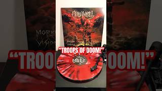 Cavalera - Troops Of Doom (2023 Limited Red w/ Black \u0026 White Splatter Vinyl) #audio #music #vinyl