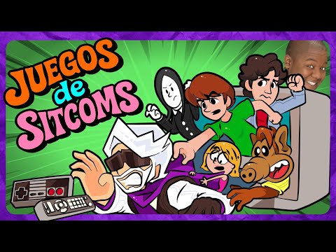 Los Videojuegos no tan Cómicos basados en SITCOMS (100 años de Series y Juegos) - [Zebitas Martinex]