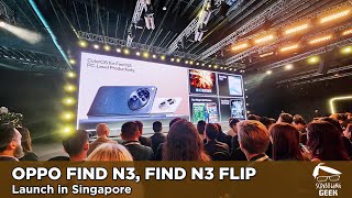 Oppo Find N3, Find N3 Flip Singapore Launch Appearance By Kaká