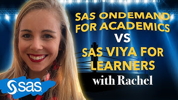 SAS Tutorial | SAS OnDemand for Academics vs. SAS Viya for Learners