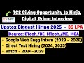 😮 Upstox Mega Hiring 2025 | TCS Bulk Hiring 2025 | OFF Campus Drive for 2025 Batch | TCS NQT Result