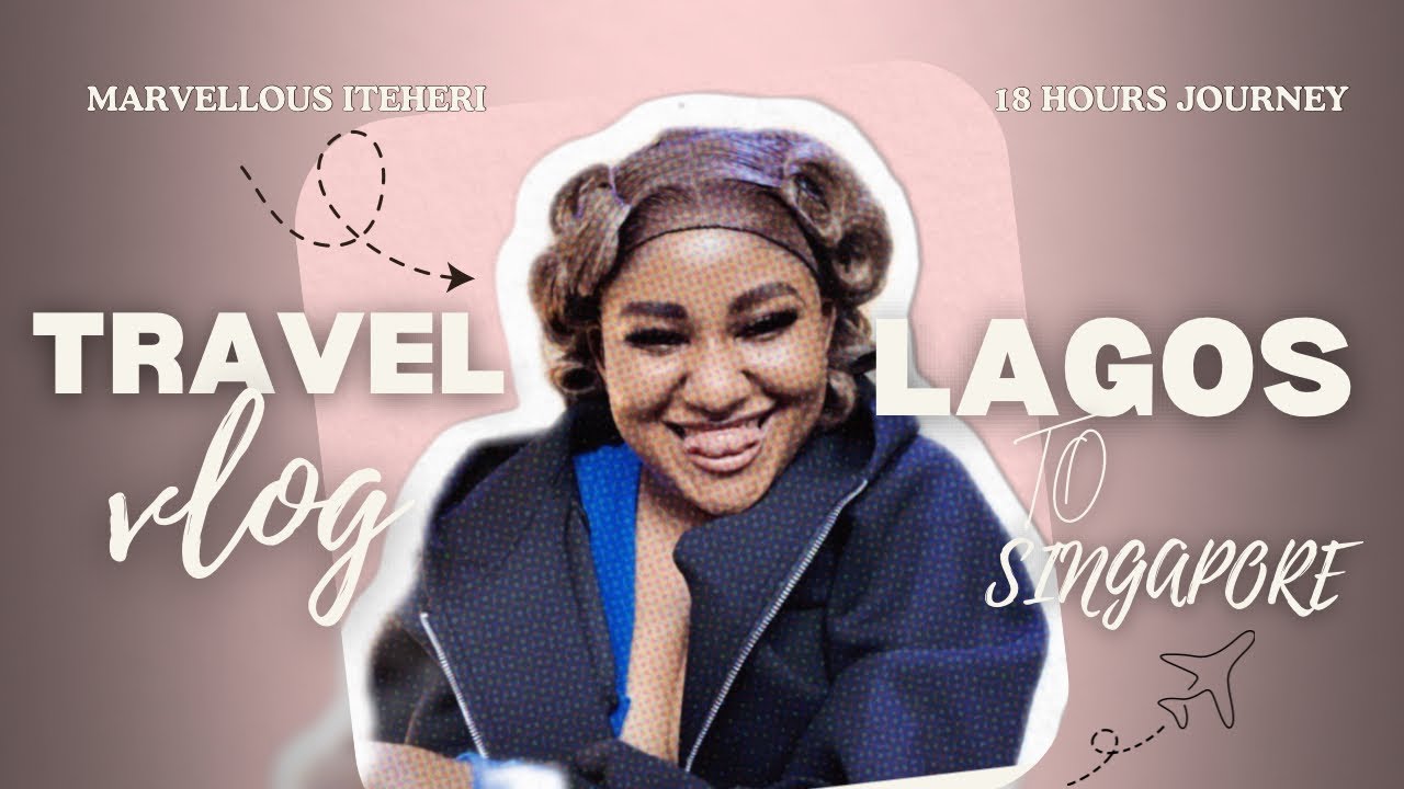 Fly With Me From Lagos To Singapore #vacation #travelvlog #singaporetravelvlog #singaporevlog 