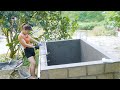 Seal and beautiful water tank, take care of farm animals - Hoai daily life - Lưu Thị Hoài