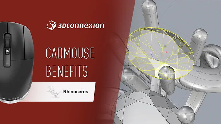 Rhinoceros x 3Dconnexion - CadMouse benefits and features