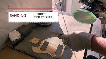 Factory Production Experience Ep.2 - PICKGUARD MAKING