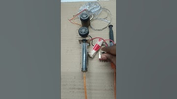 Reverse electricity generator with 12 volt ring light | #tech #project #shorts