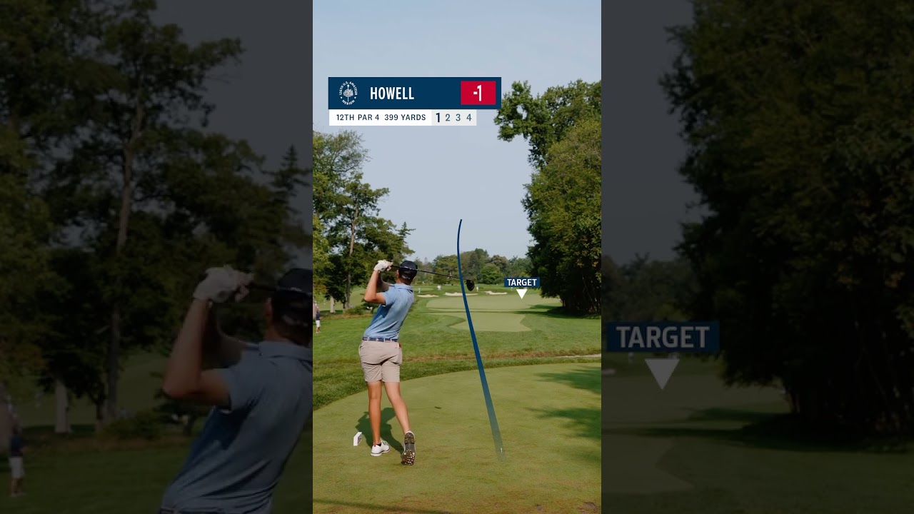 Mason Howell is off to a hot start in round 1 of the U.S. Amateur 🔥