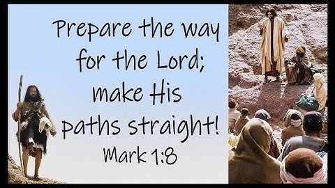 Mark 1:1-8, Children