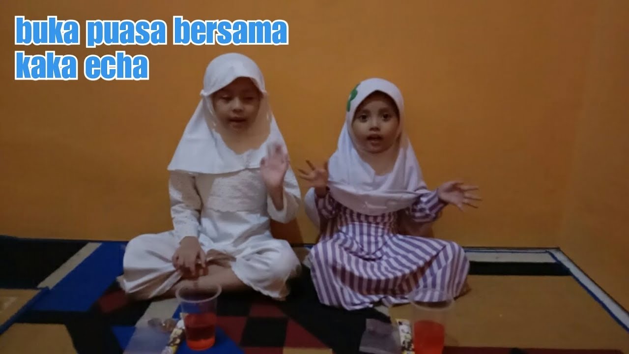 belajar puasa | buka puasa bersama - YouTube