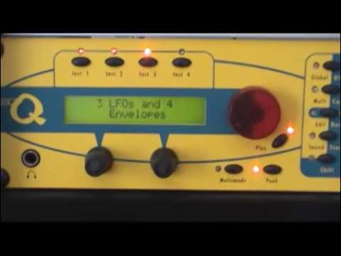 Waldorf Micro-Q Virtual Analog Synthesizer Demo