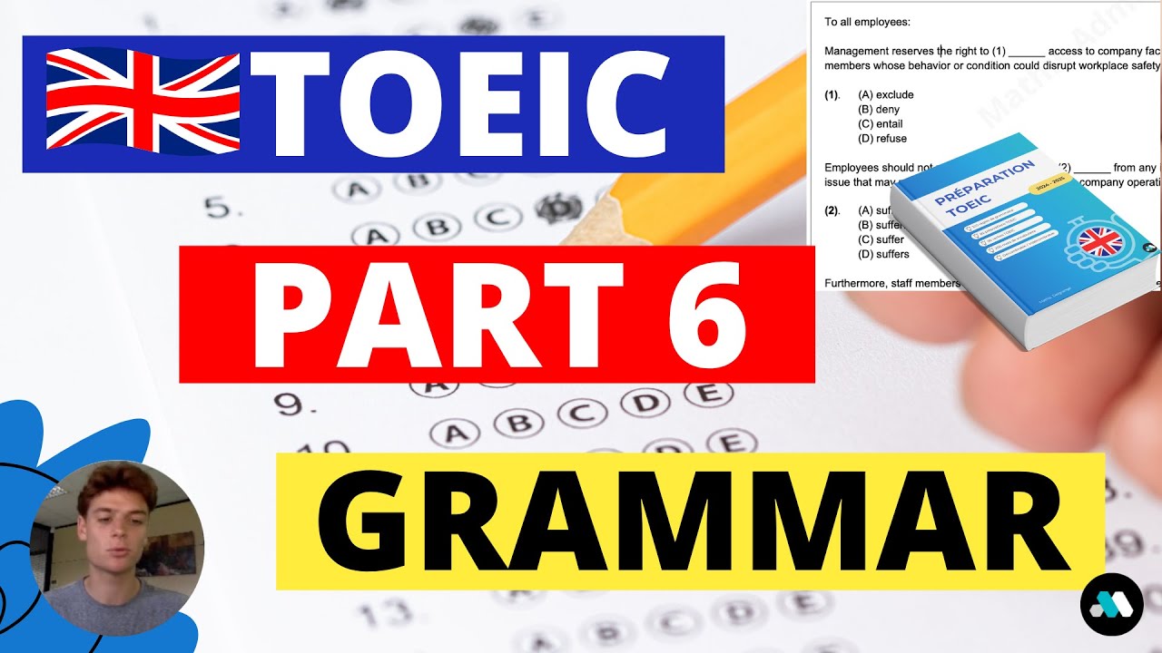 Entrainement TOEIC 2026 - Reading (Test + corrigé)