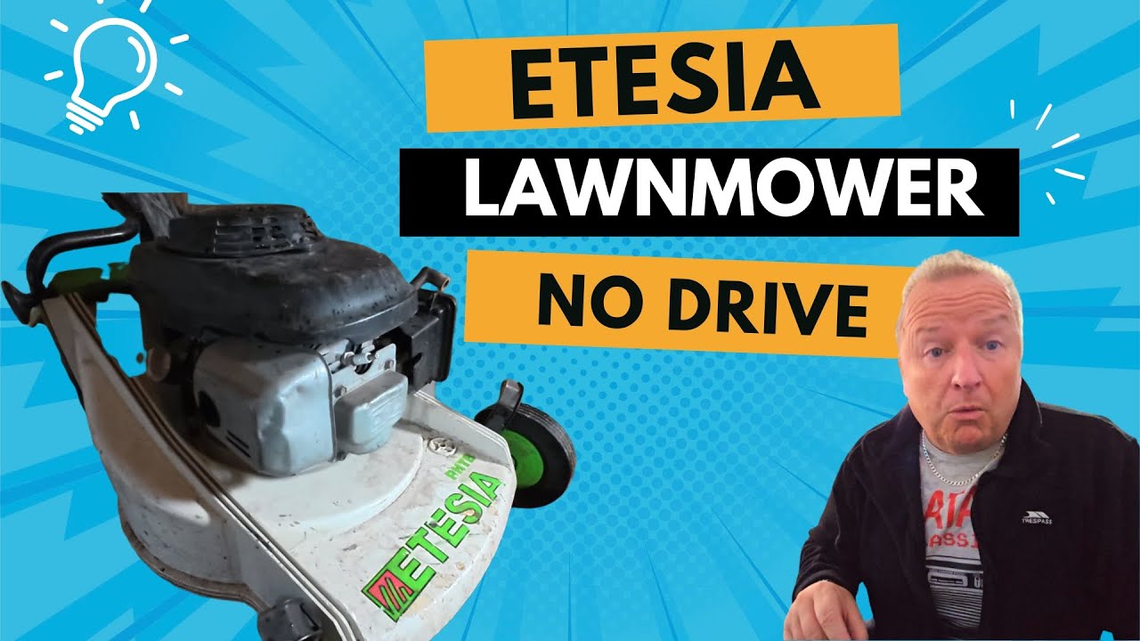 Why Won't This Etesia Lawnmower Move?