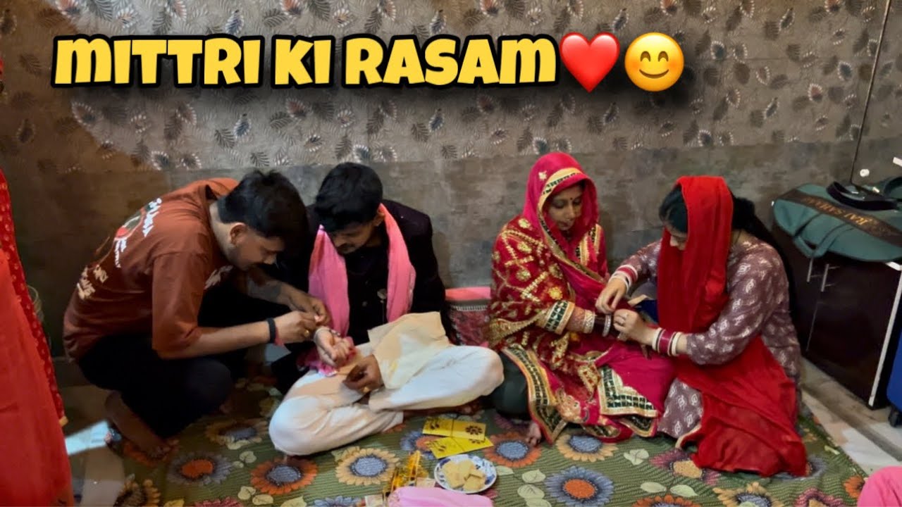 FINALLY MITTRI KI RASAM BI HO GYI😂 | Vivah Ho Gya 