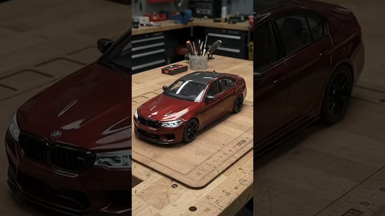 Building the iconic BMW M5 CS. 🏎️🛠️💨
