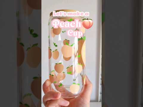 Come make a peach cup! 🍑🍑🍑