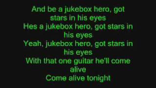 Jukebox Hero with lyrics!