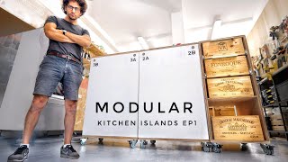 I am building The Optimus Prime of Kitchen Islands...