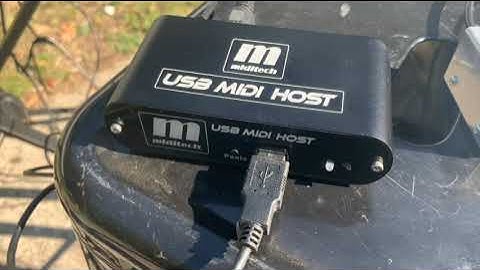 MidiTech VS Kenton MIDI USB HOST