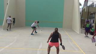 AF Pro Series 2019... Day 2... The Hulkster & Suly vs Iggy & Susan... Mixed BB Paddle Quarterfinal