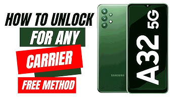 SIM Network Unlock Code for Samsung Galaxy A32